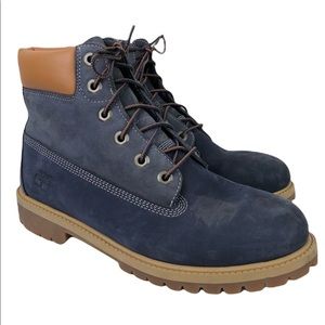 suede blue timberlands